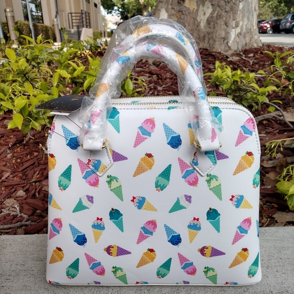 Disney Loungefly Princess Ice Cream Cone Purse - Picture 8 of 11